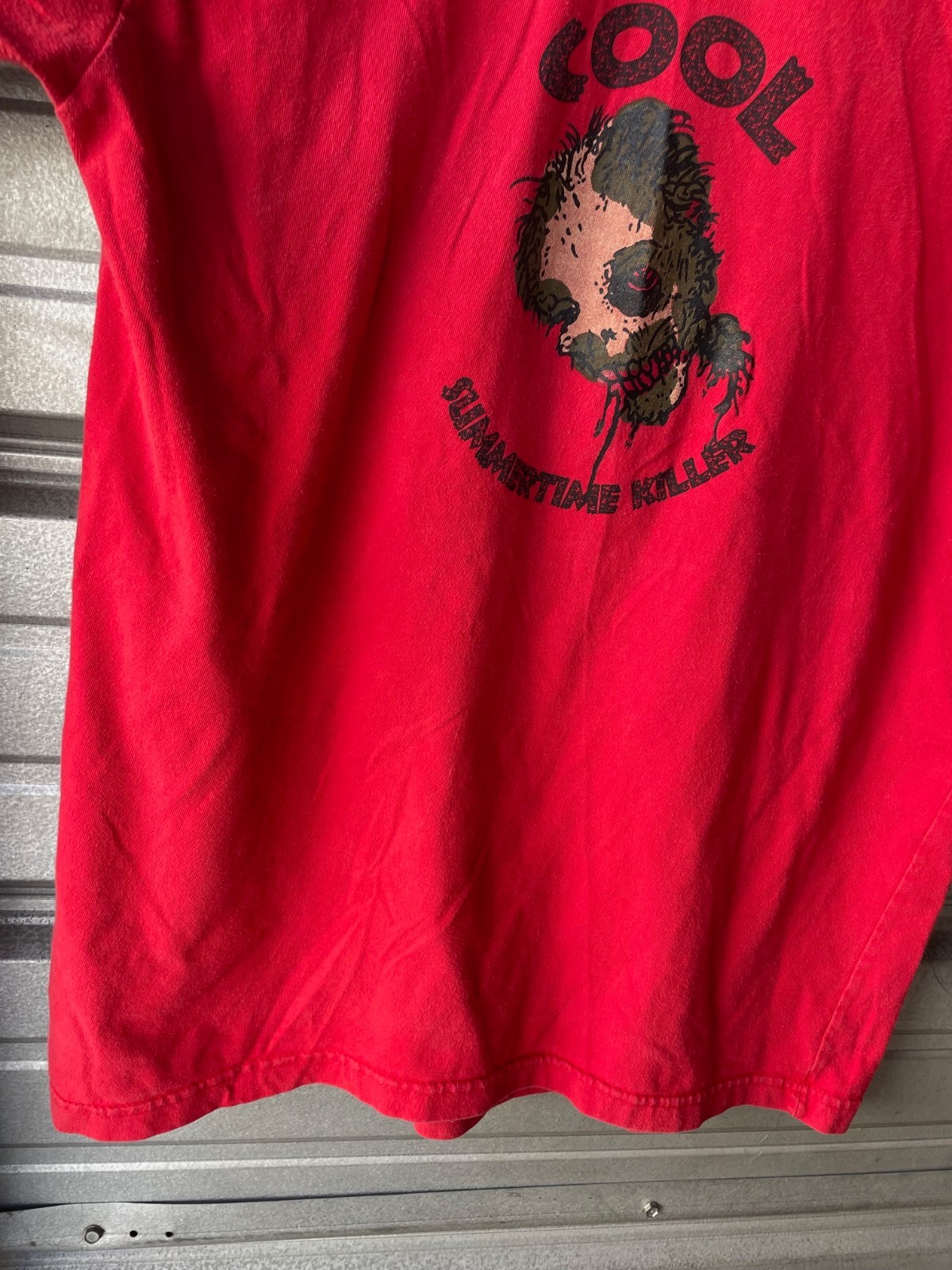 Number Nine Jeans Cool Summertime Killer Red T-Shirt Men’s Size M