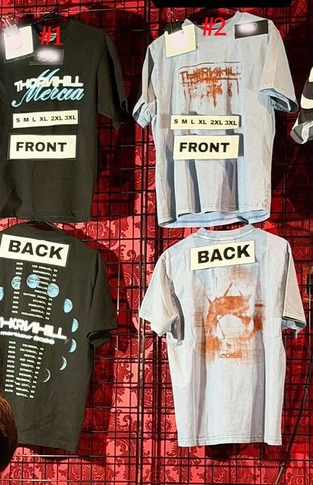 Thornhill 2026 Tour T-Shirt, Merch Inertia Moon Graphic, reprint