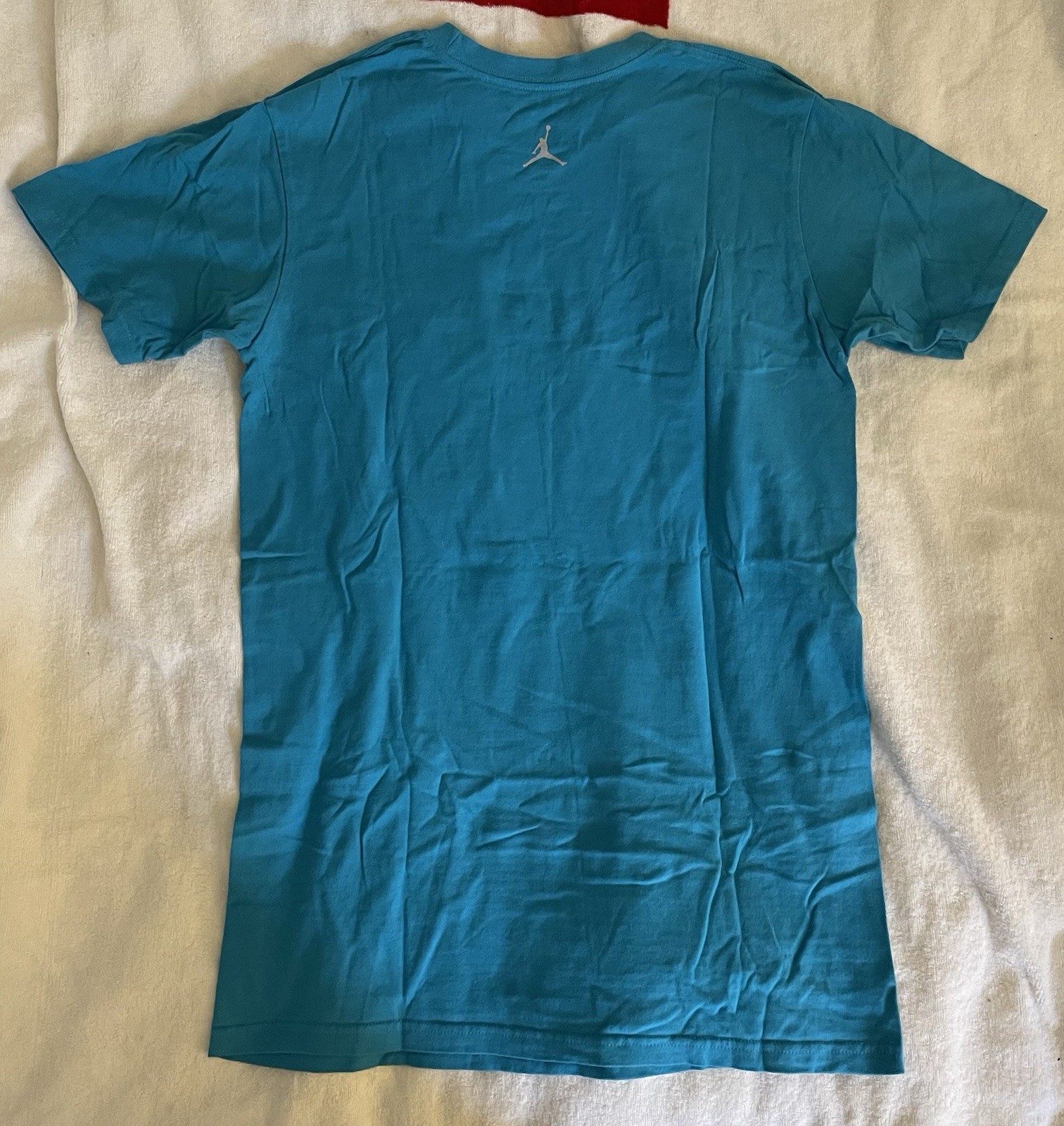Air Jordan T Shirt Blue Sz M 100 % Authentic