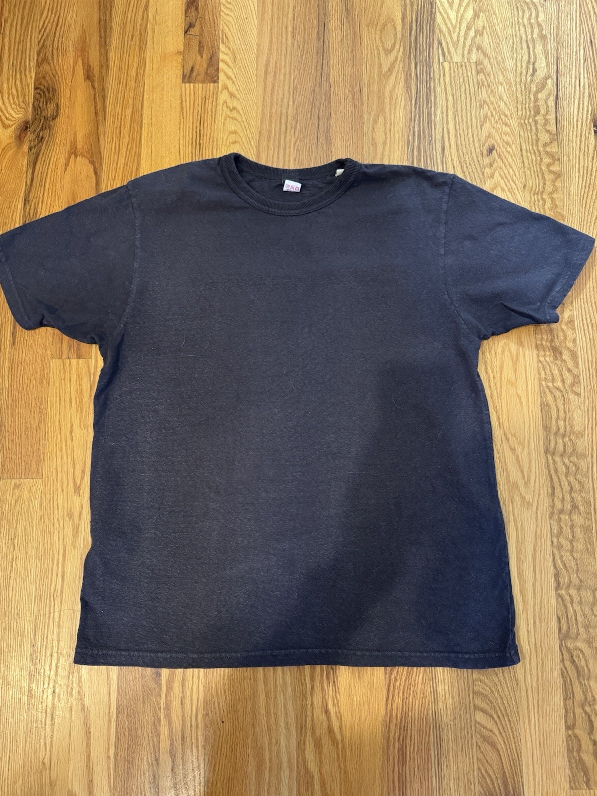 UES No. 8 Heavyweight Slub T-Shirt Size 4 (XL) -Color: Black