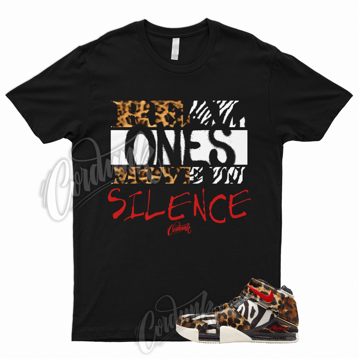 R1 T Shirt for Zoom LeBron 2 Beast PE Maple University Red Black Light Bone 1