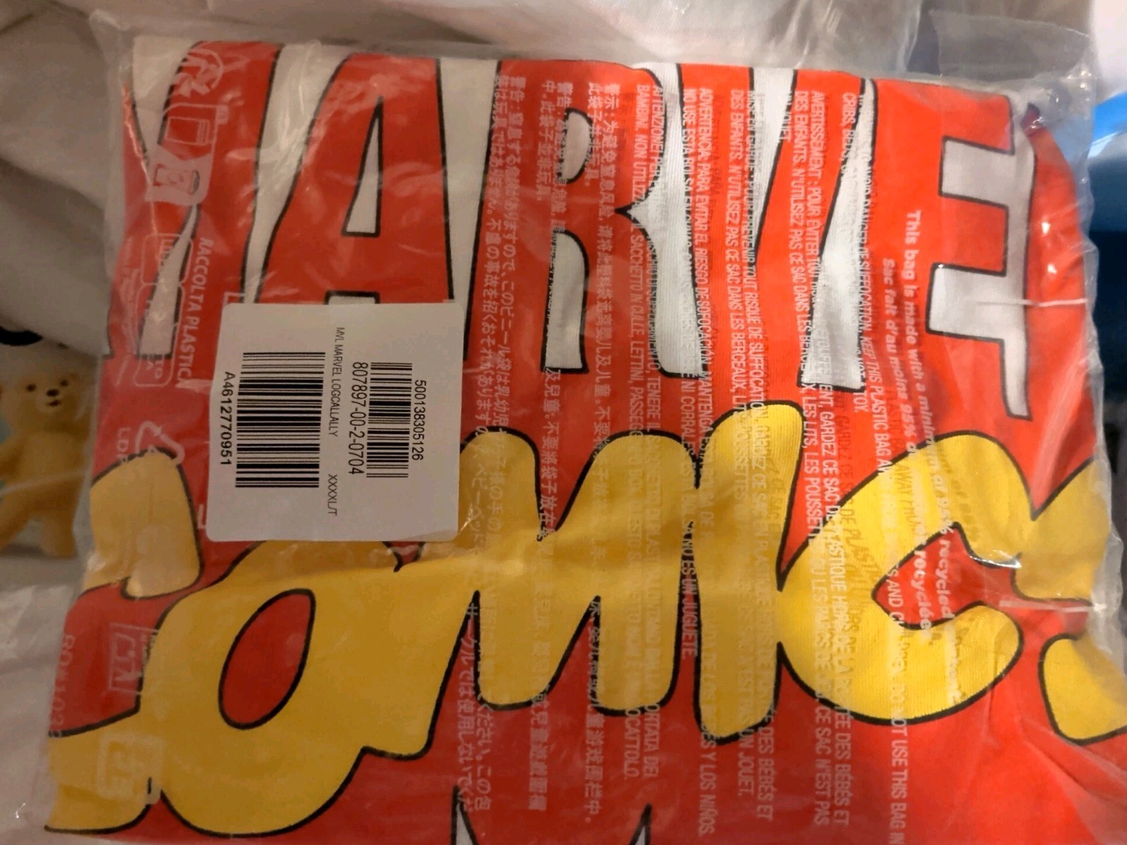 Marvel Comics Logo Graphic T-Shirt Men’s Size 3XLT NWT