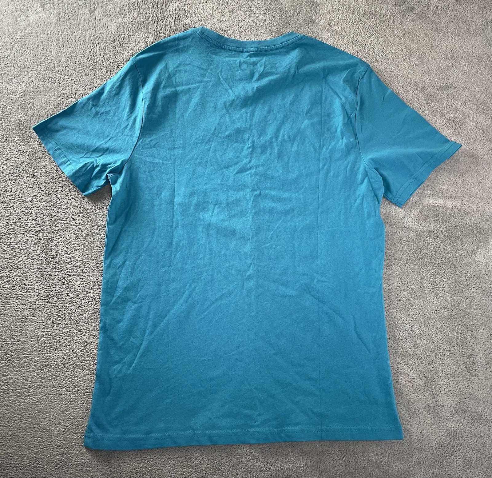 Hurley Logo T Shirt Men’s Small Teal Blue New With Tags Short Sleeve