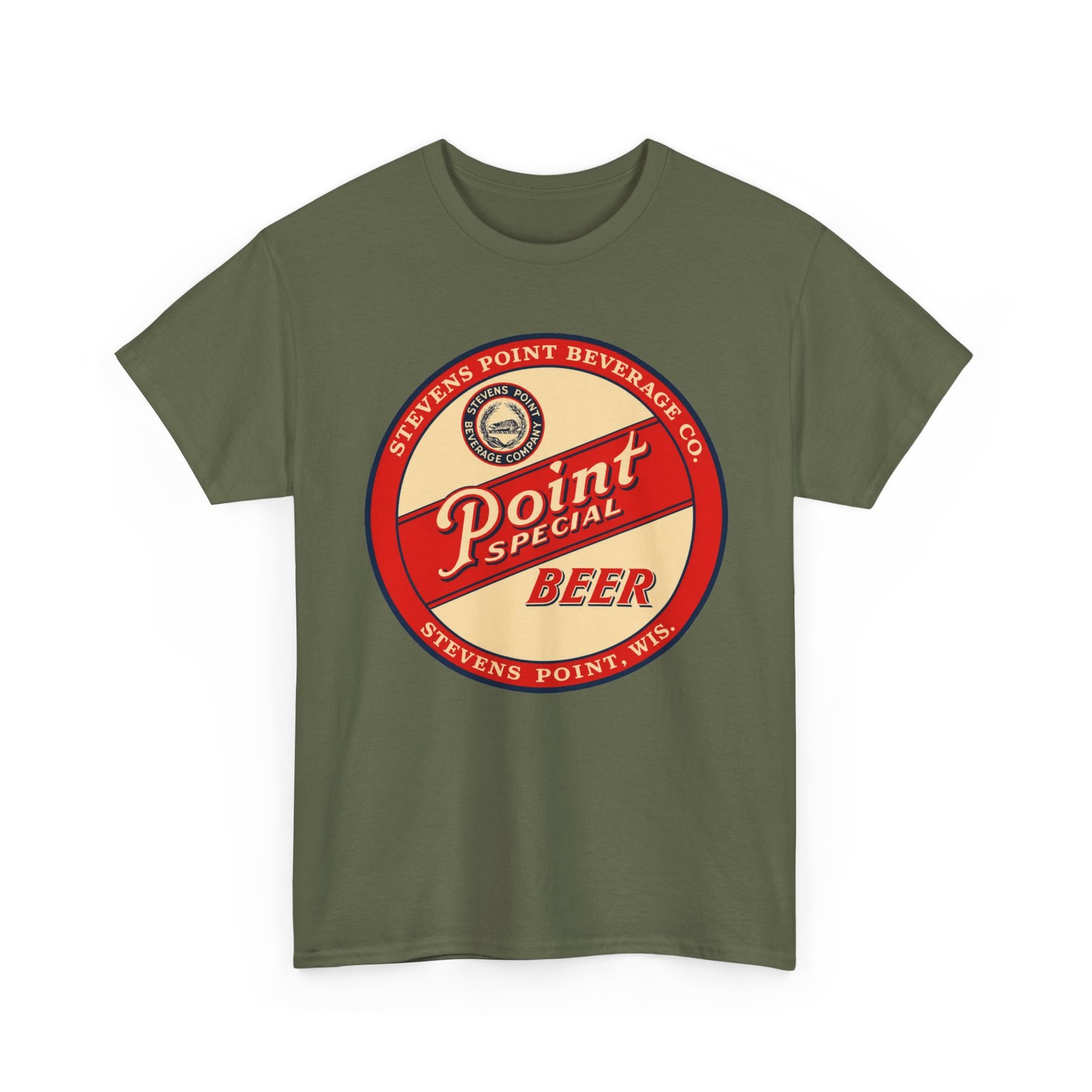 Point Special Stevens Point Beverage Co Wisconsin Brewery 30s Retro Beer T-Shirt