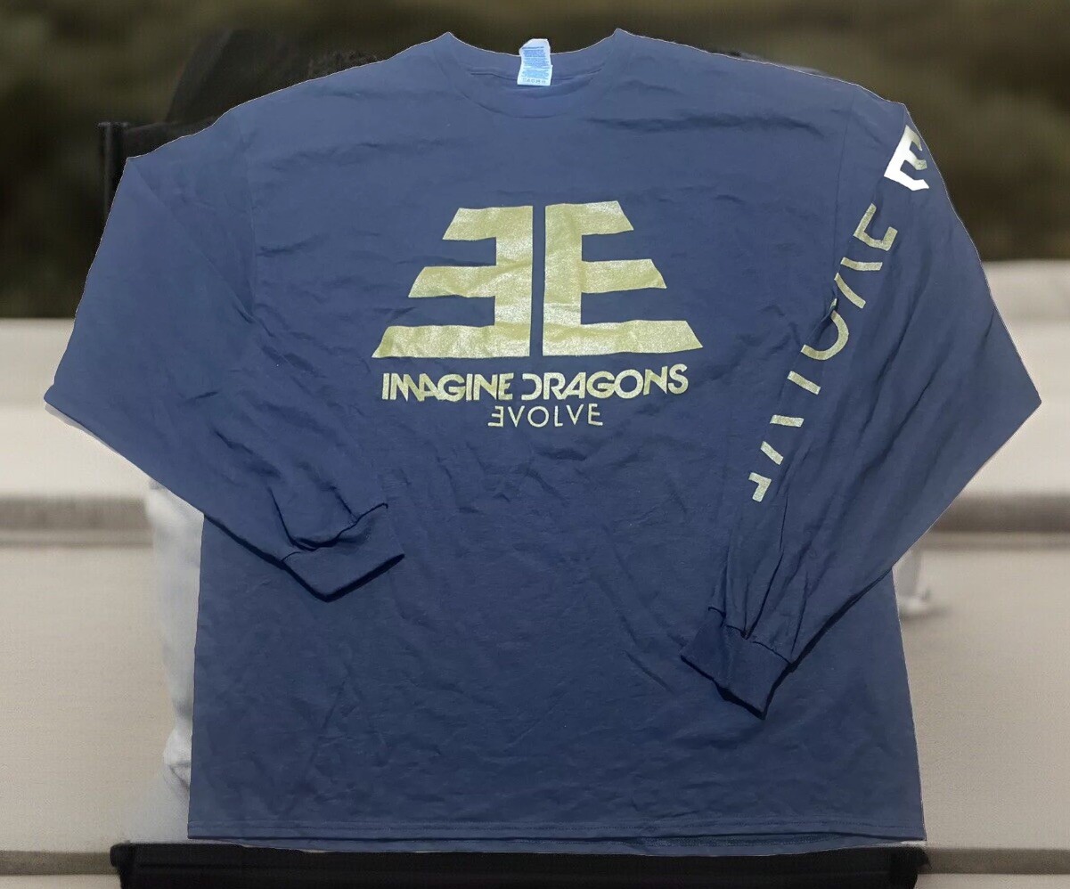 Imagine Dragons Shirt Medium NEW Evolve Album Long Sleeve Tour Concert Med