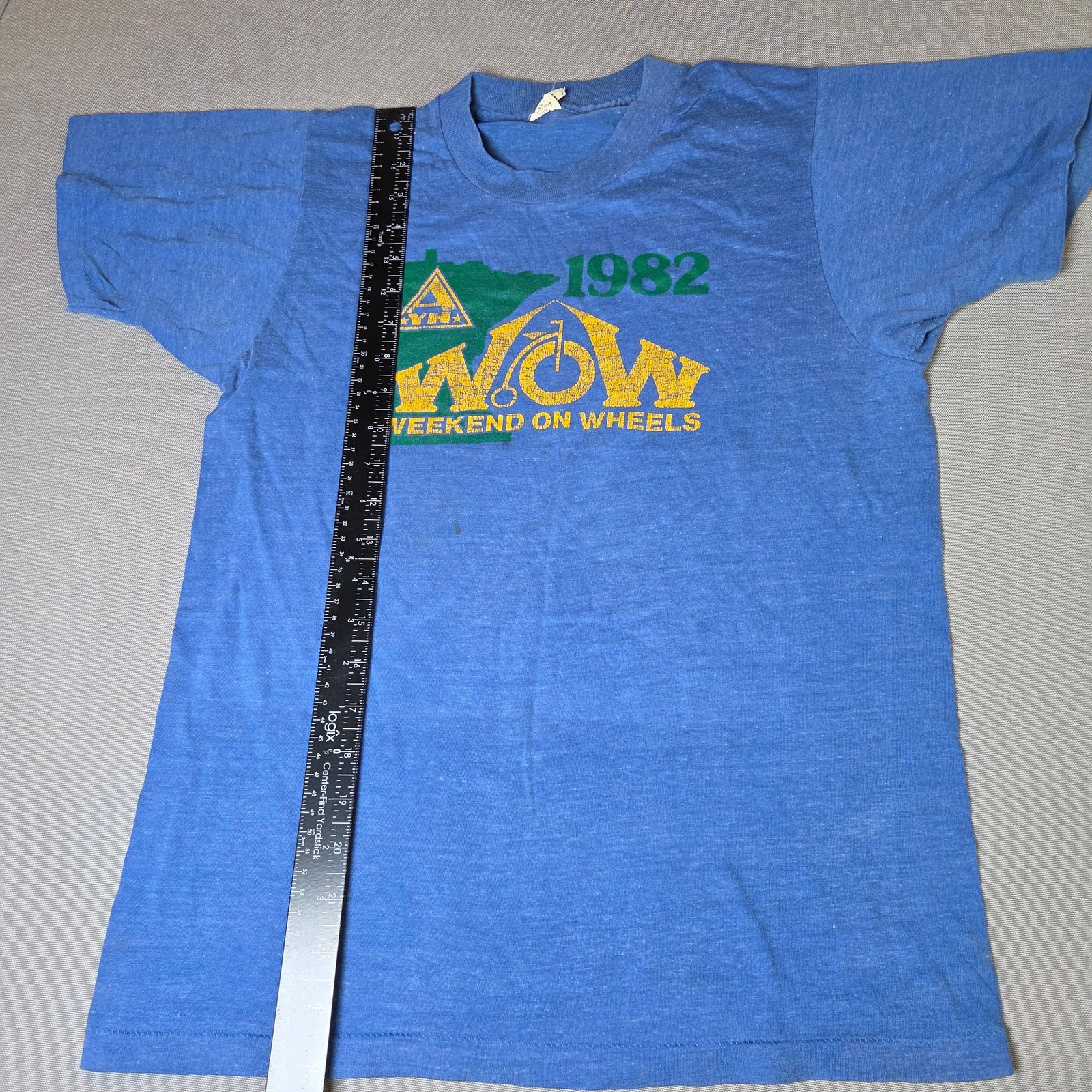 Vintage 1982 Weekend on Wheels WOW Screen Stars Single Stitch T-Shirt