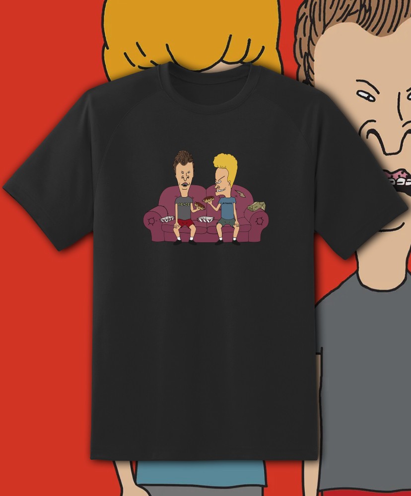 Beavis and Butthead Couch Shirt – Adult & Youth sizes up to 6XL Fast Ship!!