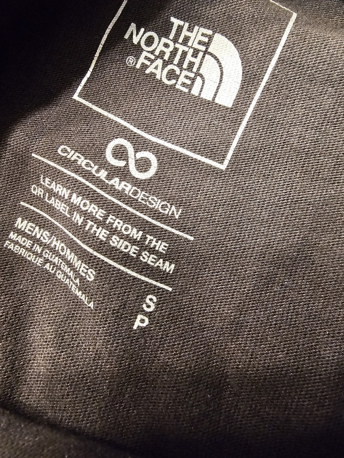 The North Face Graphic Print Logo Crew Neck Short Sleeve Tee Mens Black S