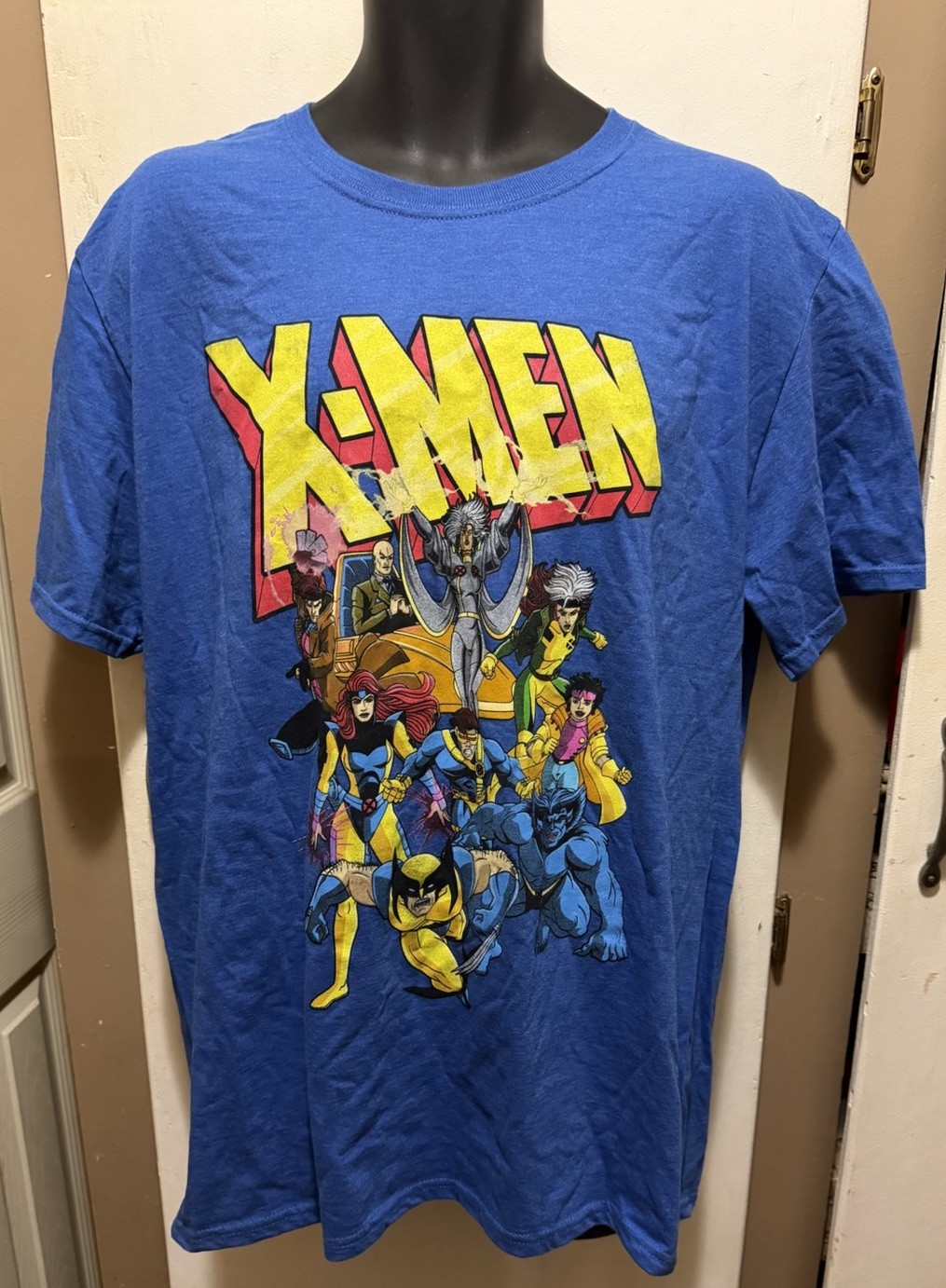 X-Men Animated Series 90’s Team Marvel Comics Officially Licensed Adult T-Shirt
