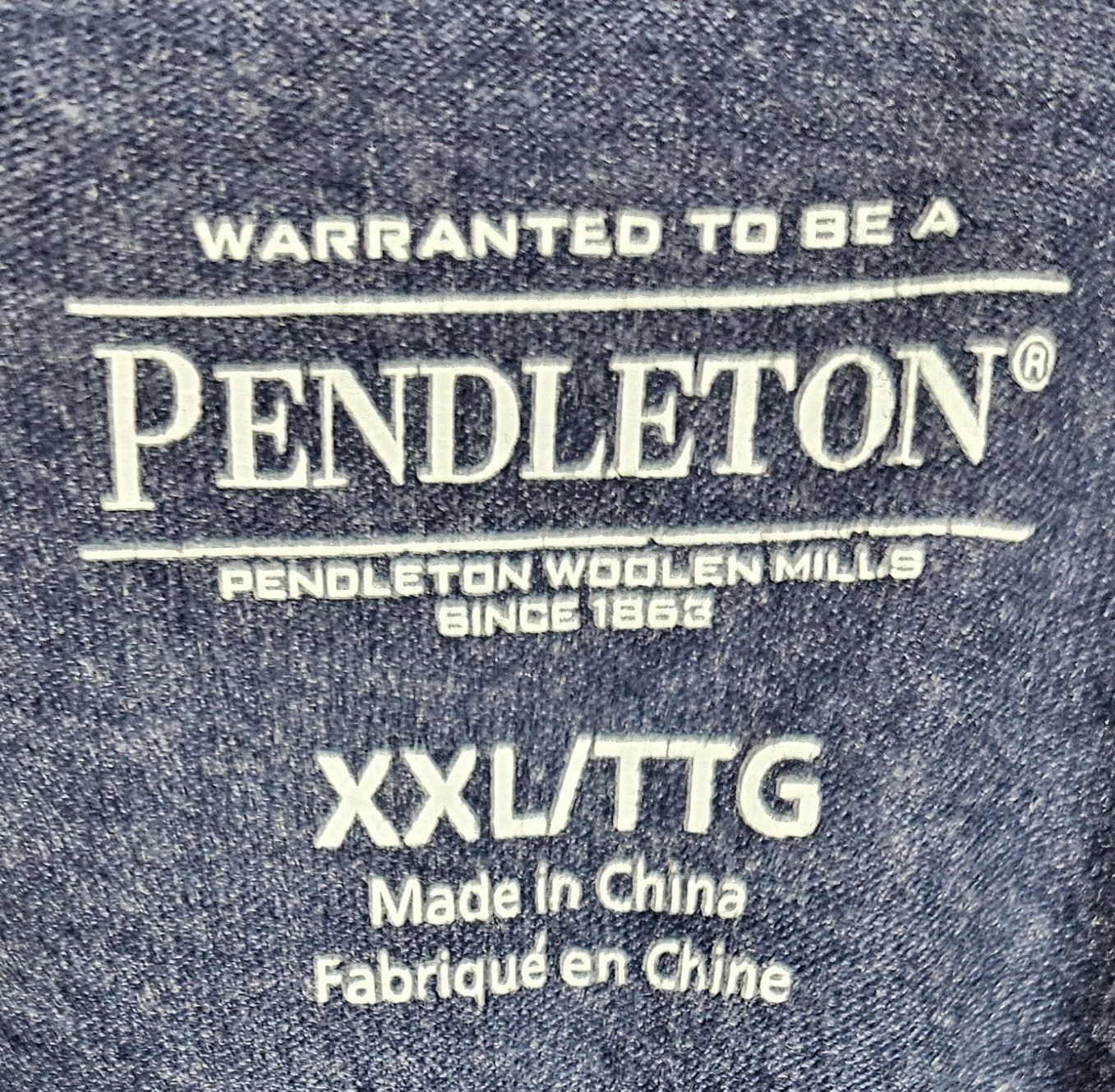 Pendleton Woolen Mills Mens 46″ C × 31″L Graphic Short Sleeve Crew Neck Shirt