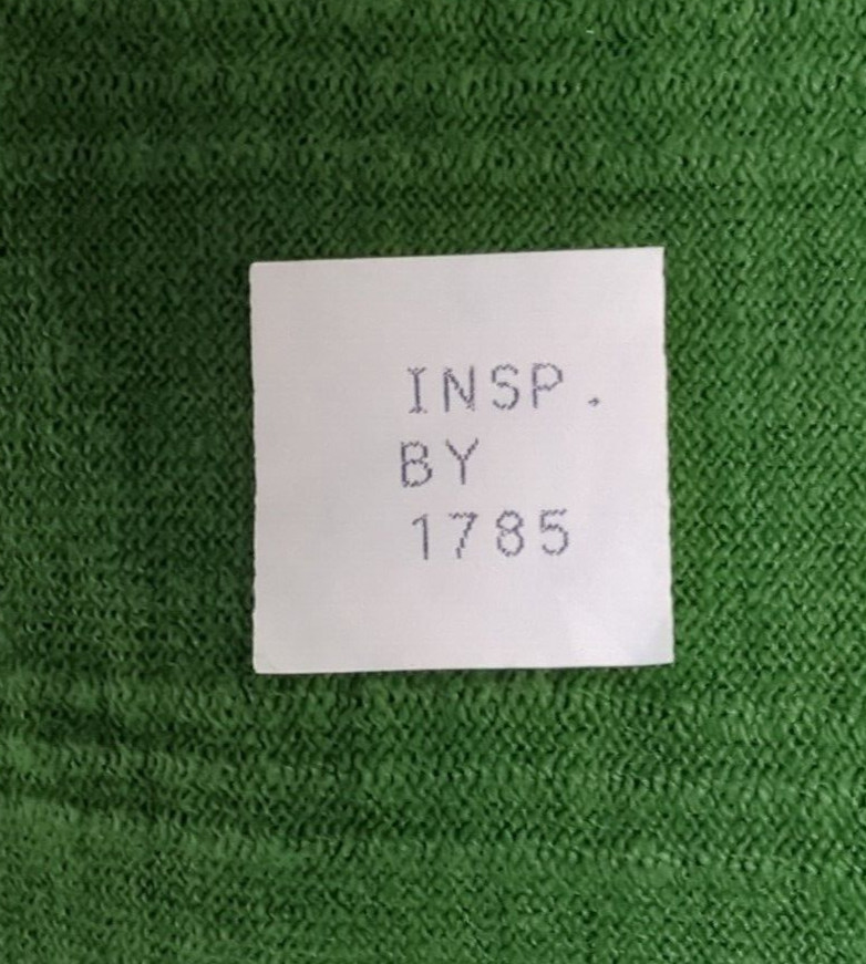 VTG 80s 90s COLUMBIAKNIT Henley T-Shirt Men’s Size M Green Ribbed USA MADE ~NEW*