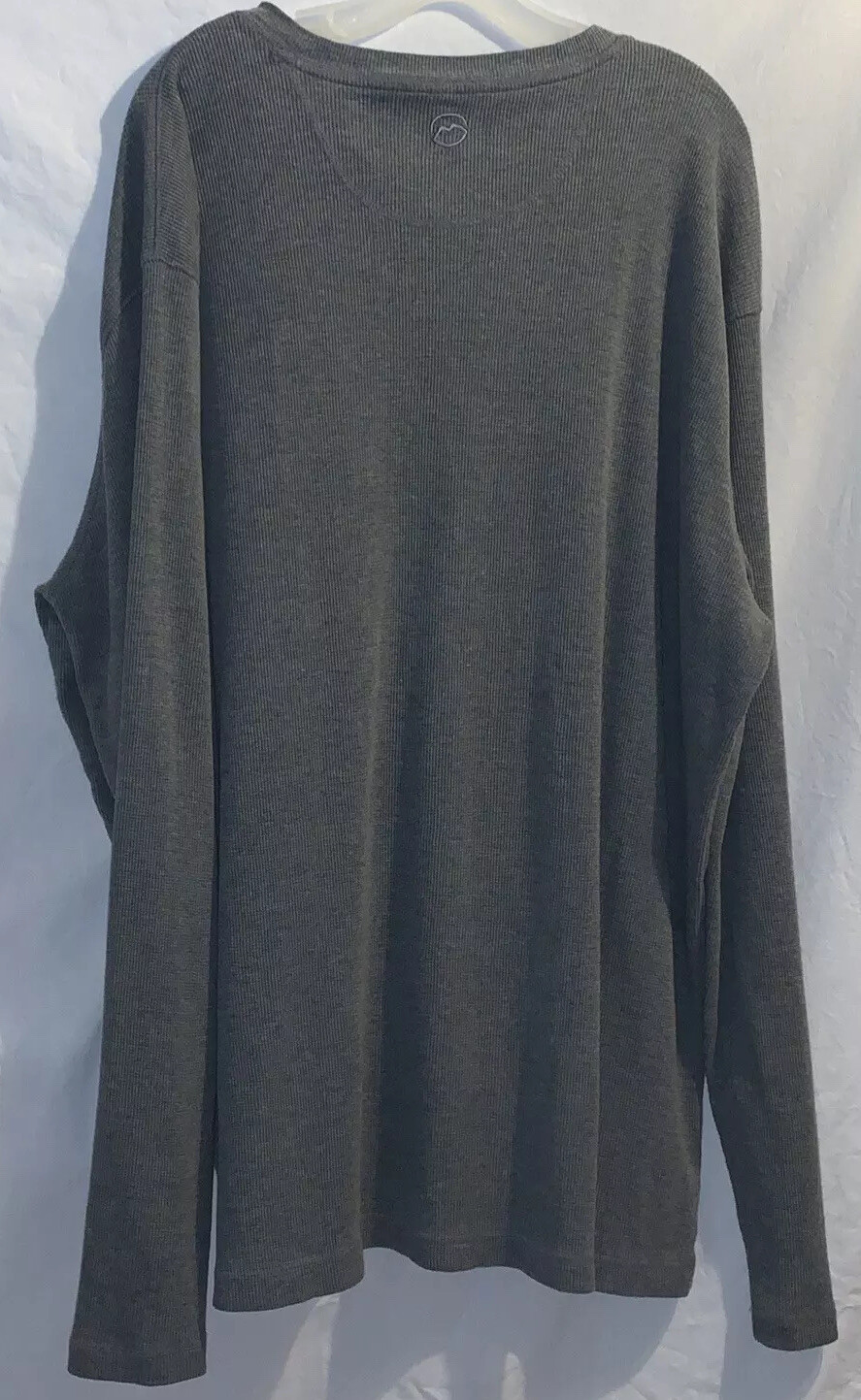Magellan Outdoor Semi- Fitted Long Sleeve Gray Thermal Shirt Size 3XL
