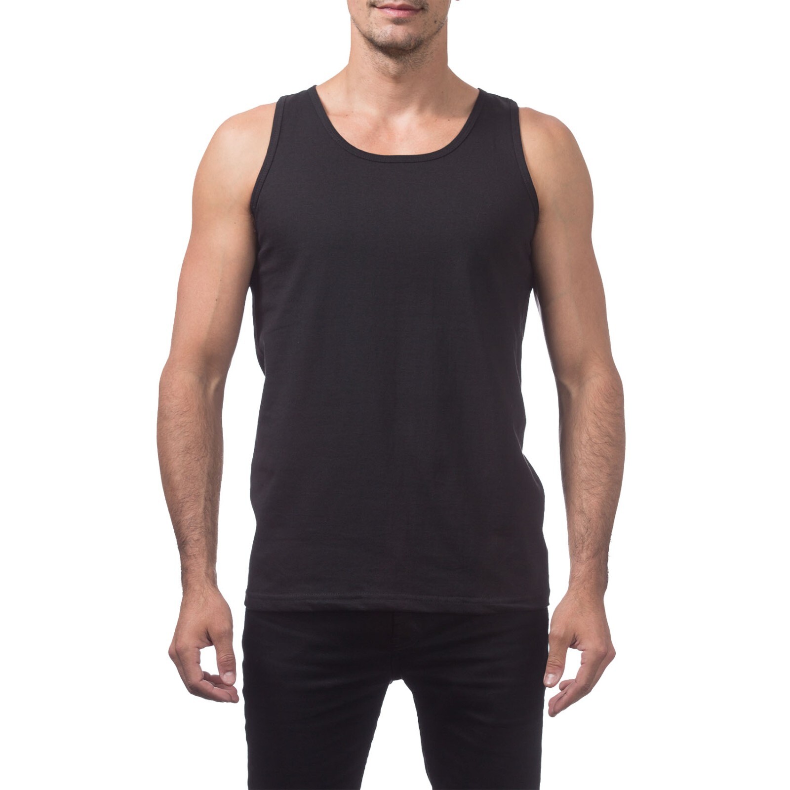 Pro Club Heavyweight Sleeveless Athletic A-Shirt Tank Top Men’s Muscle Shirt