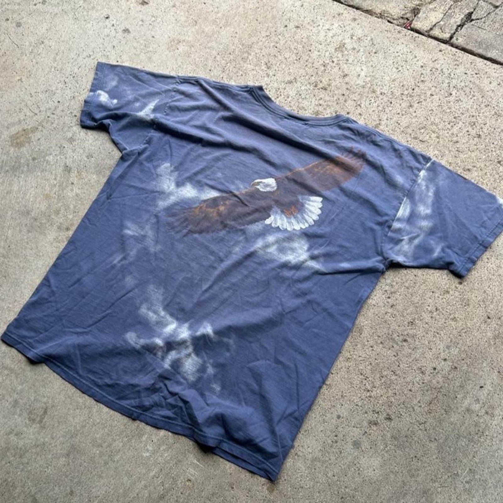 Vintage 90s Radical Nature Eagle Graphic Tee aop Size XXL