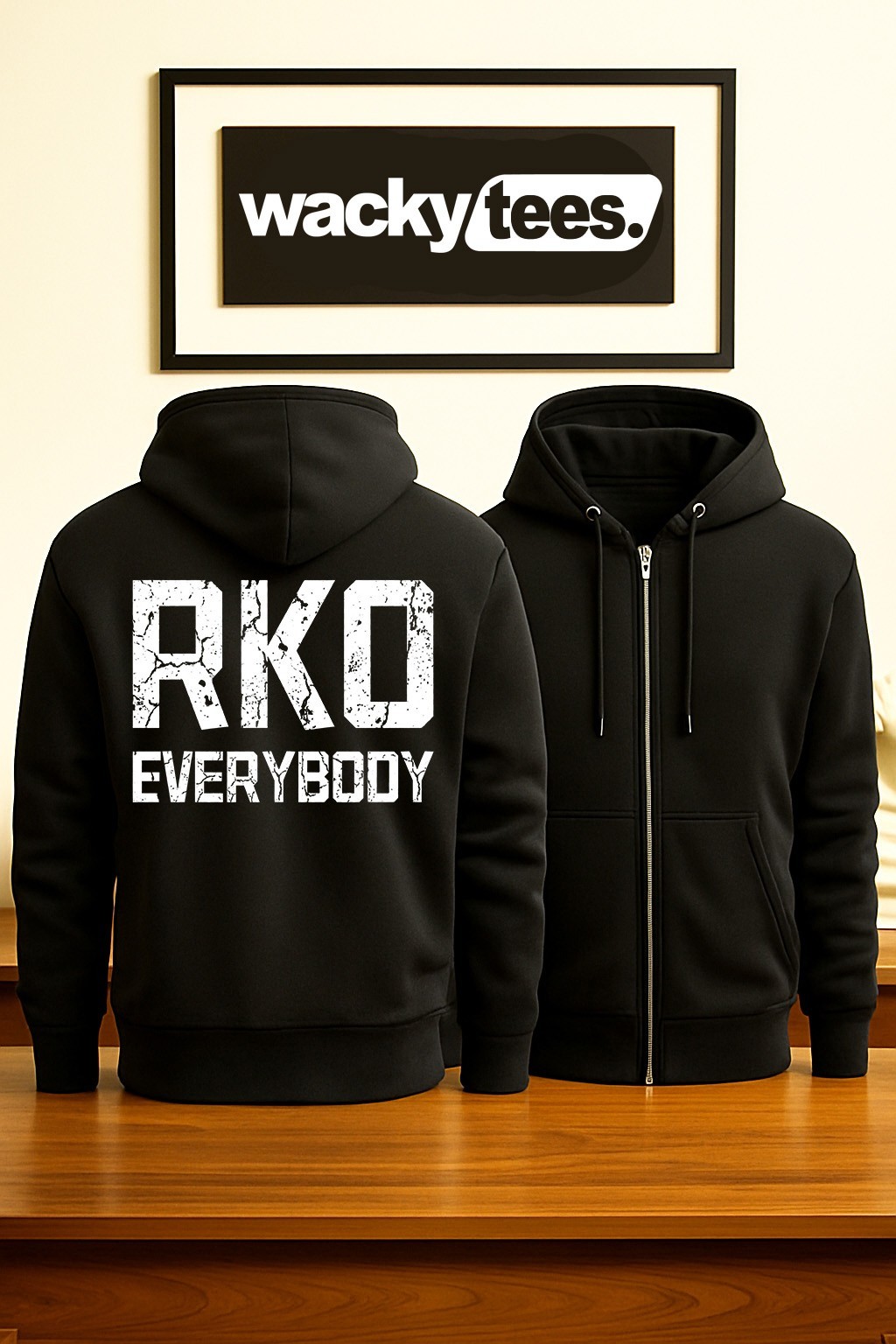 RKO Everybody Wrestling Finish Style Graphic Tee Shirt