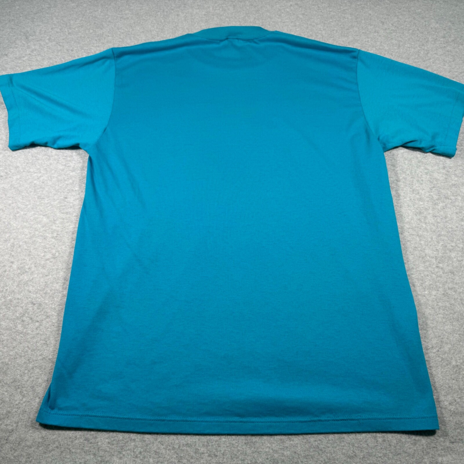 Vintage Elk River Shirt Adult Large Turquoise Single Stitch Minnesota Mens 90s