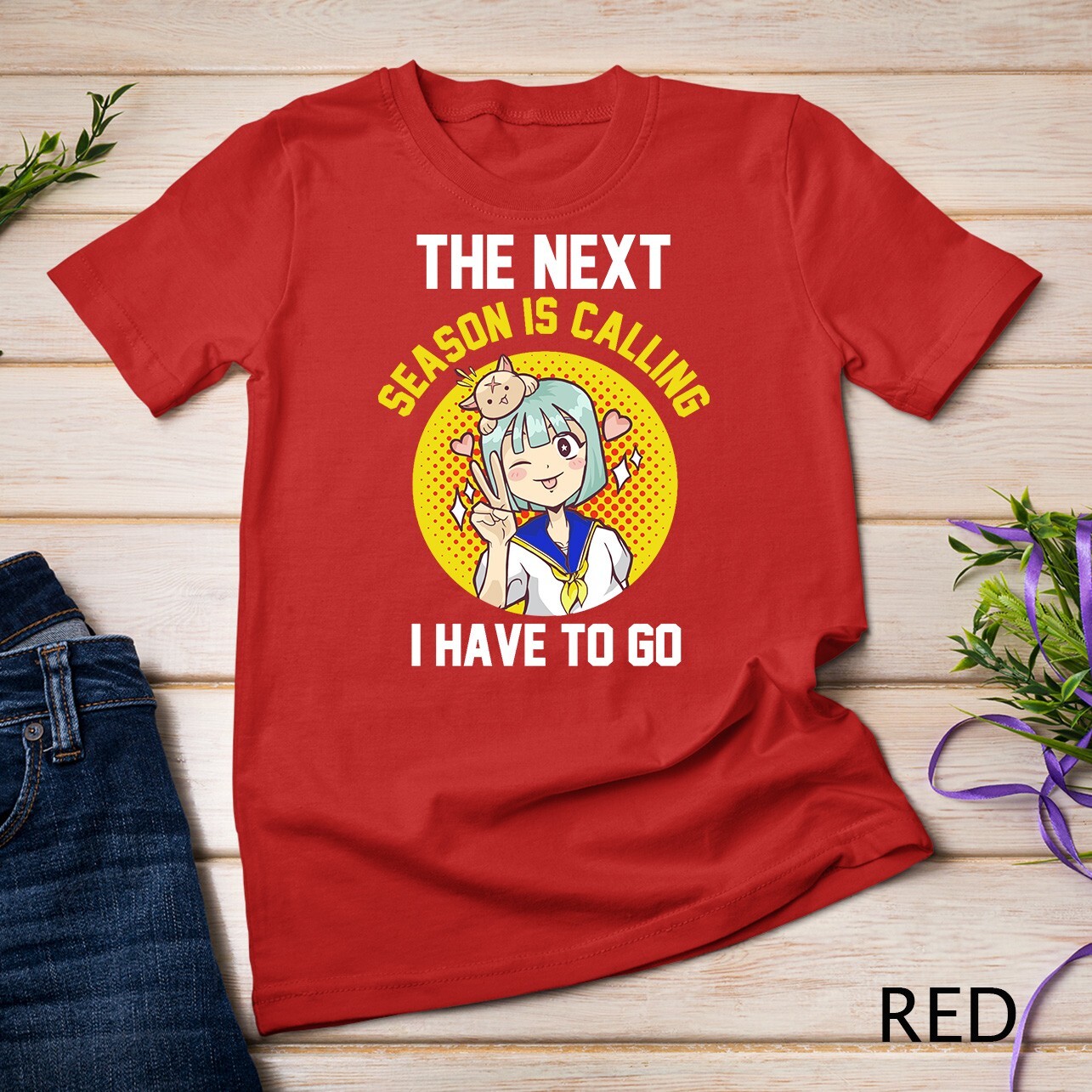 Anime Season Girl T-Shirt Unisex T-shirt
