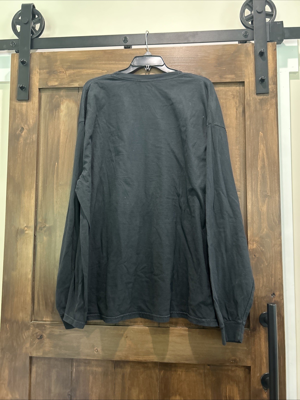 E48 NWOT Comfort Colors Black Cotton Sz 3XL Unisex Long Sleeve