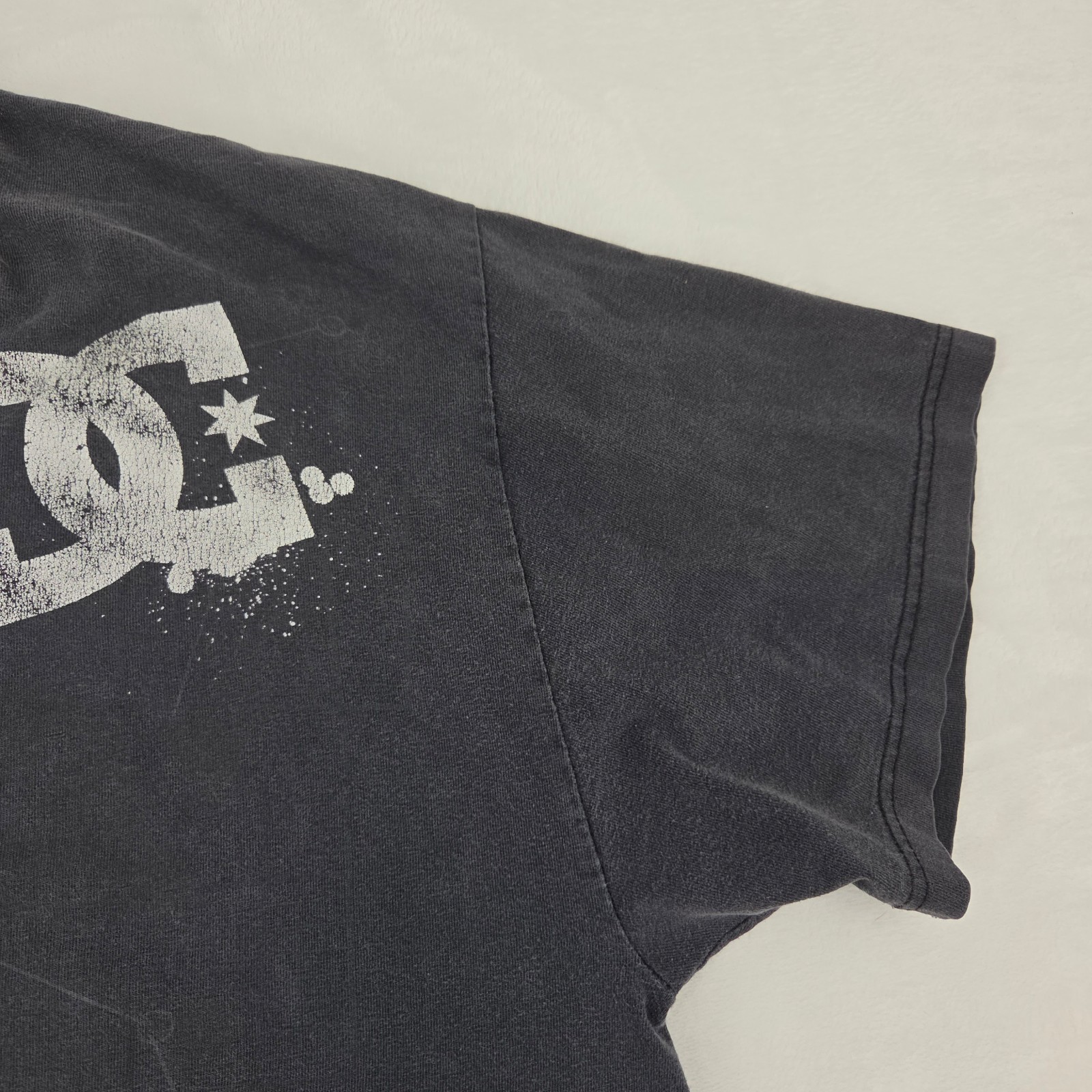 VTG Y2K DC Shoes Shirt Sz XXL Faded Worn Skate 2000’s See Pics