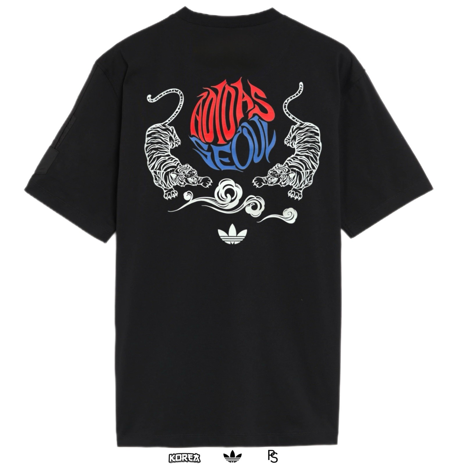 adidas Made For You Seoul Dragon Tee•KOREA ONLY• L(Asia) •Black•2026•SHIPS TODAY