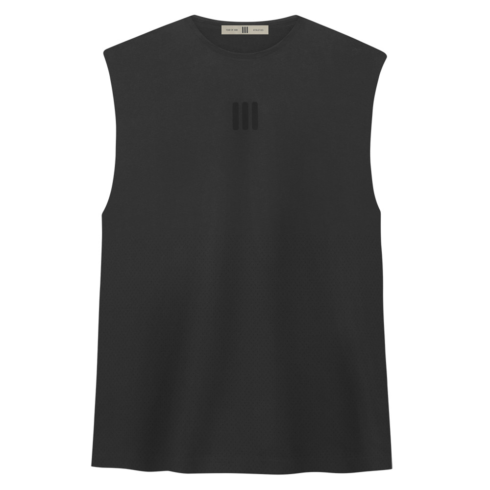 adidas Fear Of God Athletics Muscle Crew Neck Tank Top Mens Black Casual Athlet