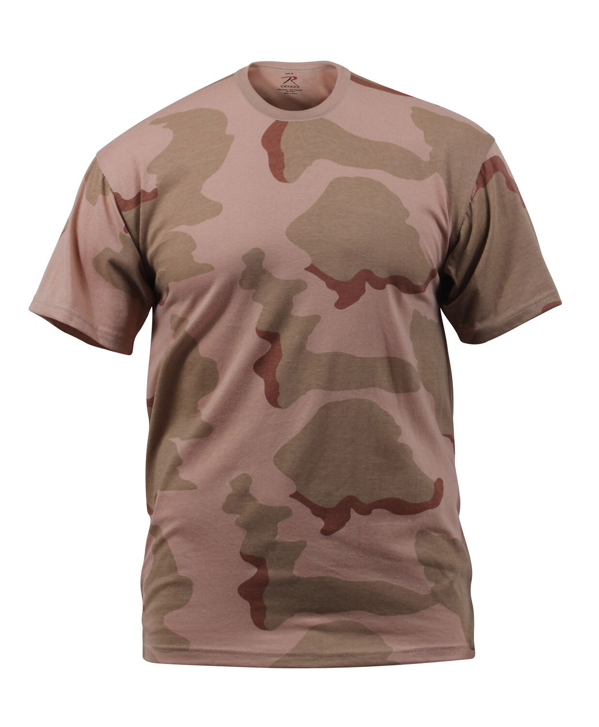 Rothco Men’s Camo T-Shirt – Tri-Color Desert