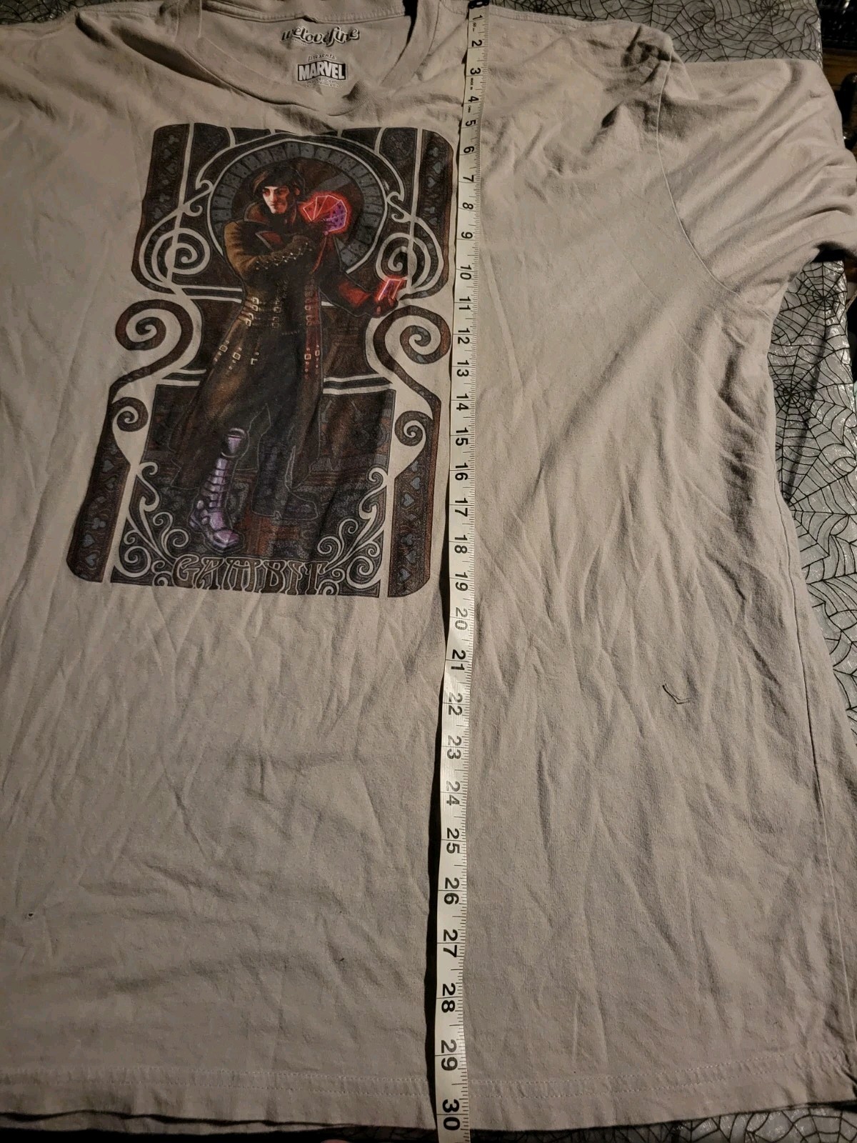 WeLoveFine Gambit Marvel Comics Shirt Mens Sz 3XL X-men