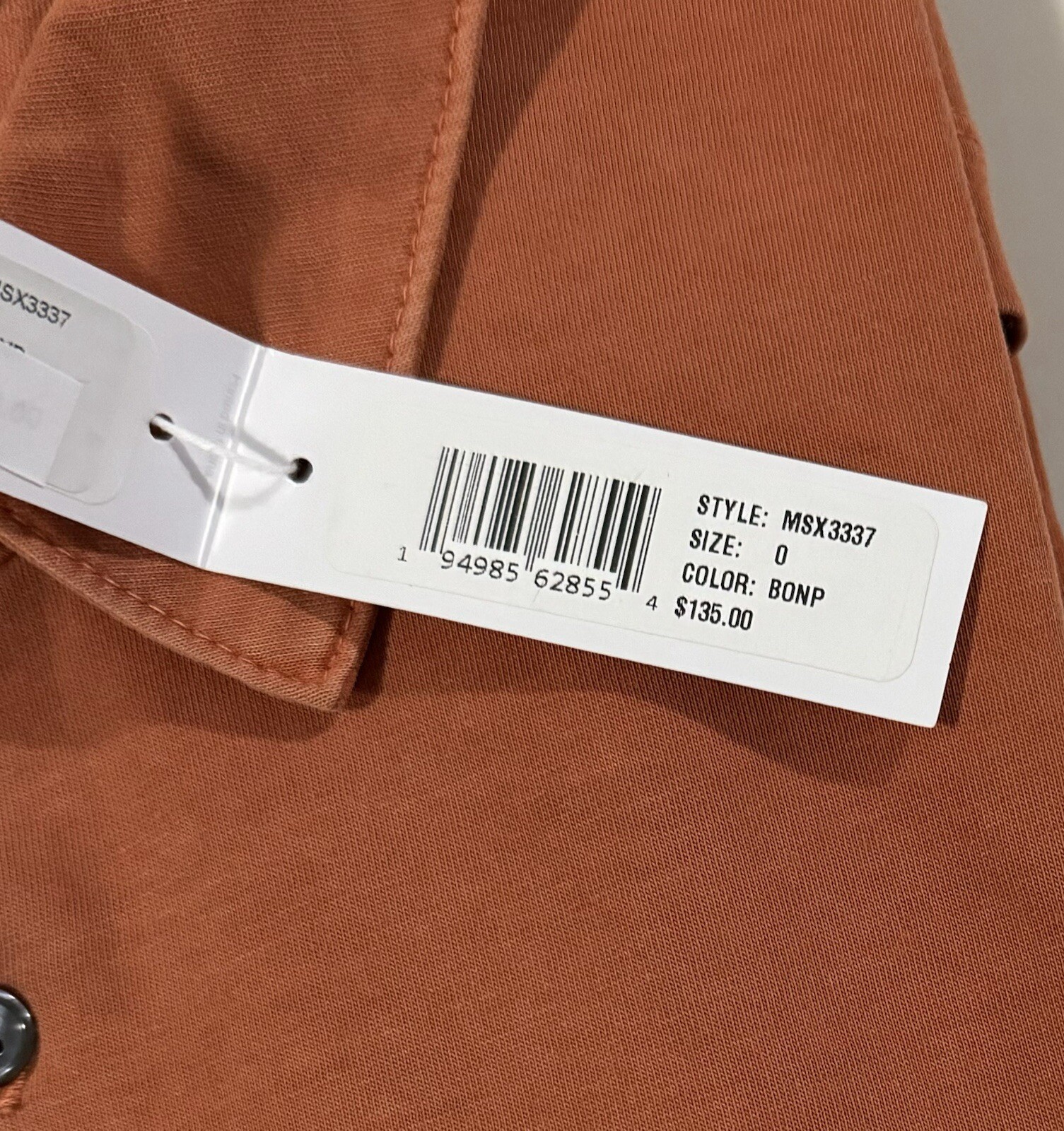 JAMES PERSE Men’s Suede Jersey S/S Polo Retail: $135 (NWT)