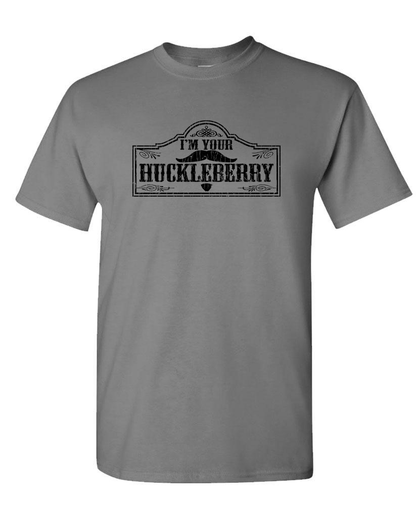 I’M YOUR HUCKLEBERRY – doc holliday western – Mens Cotton T-Shirt