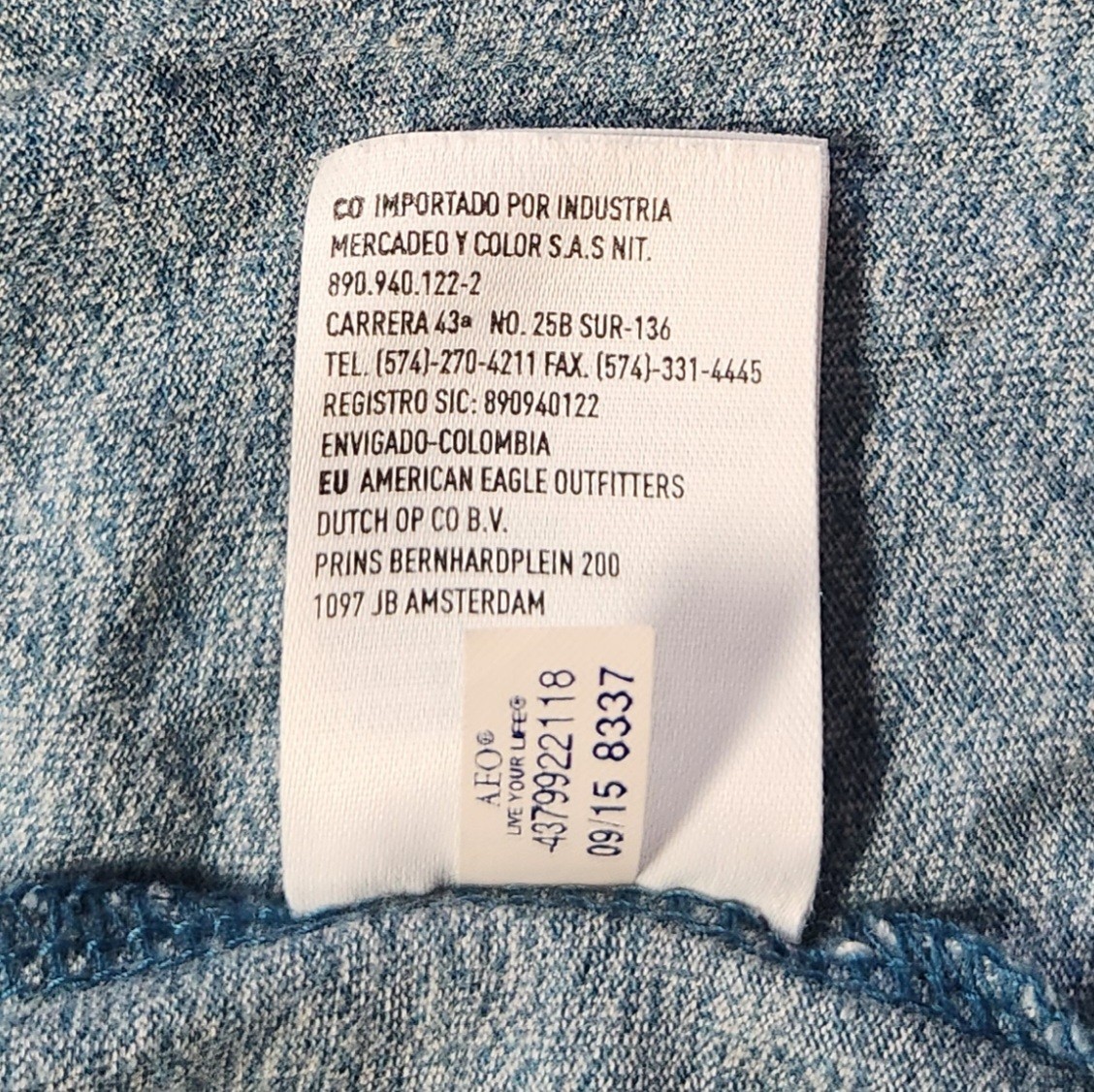Teal Heather American Eagle Outfitters Short Sleeve Crewneck T-Shirt XS Stretch