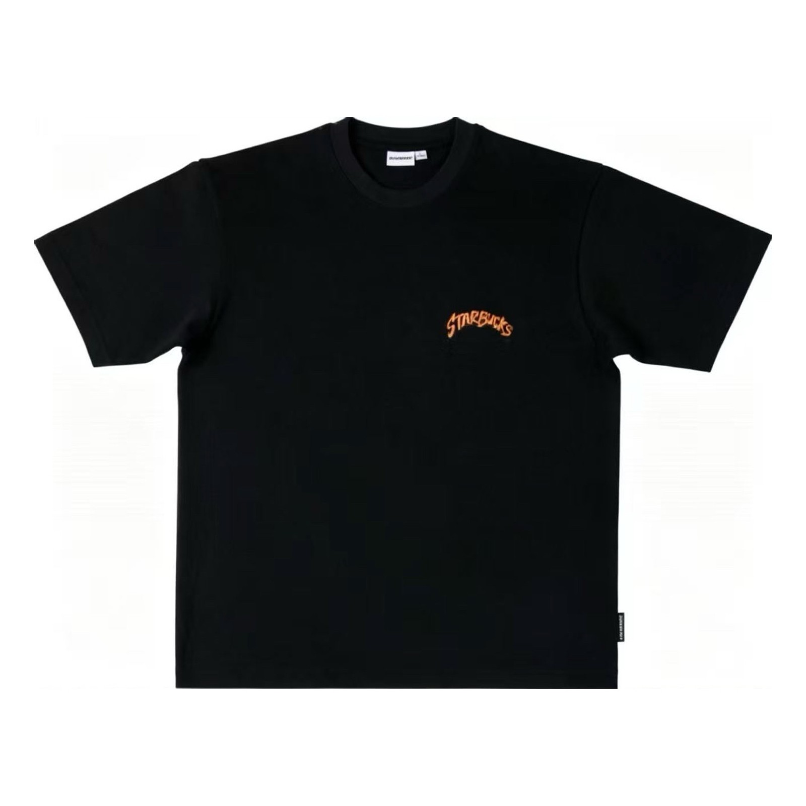 Starbucks Bearista Town Collection Embroidered Crew Neck Pure Cotton T-shirt