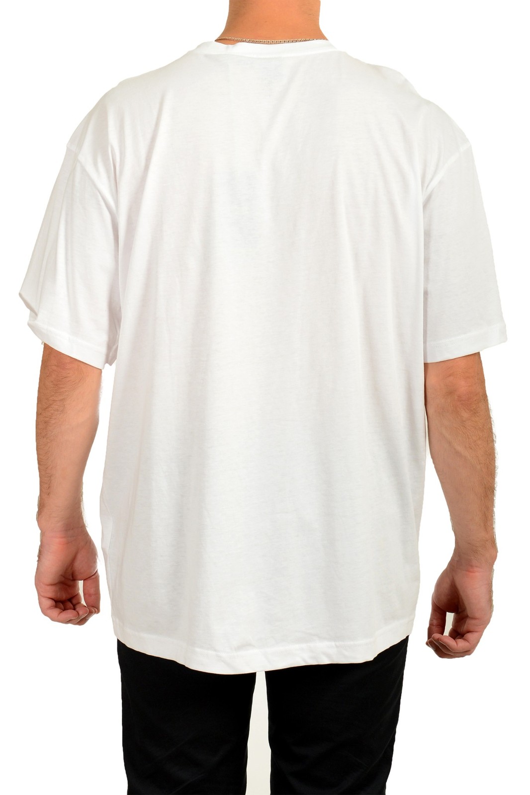 Hugo Boss Men’s “Tirax 1” White Logo Print Short Sleeve T-Shirt US 2XL IT 56