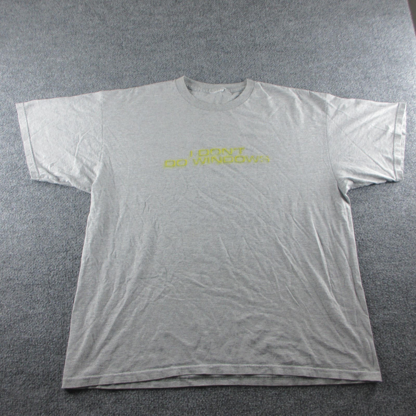 VINTAGE Nike Shirt Mens XL? Gray Clean Your Clock Basketball Graphic Logo 90s