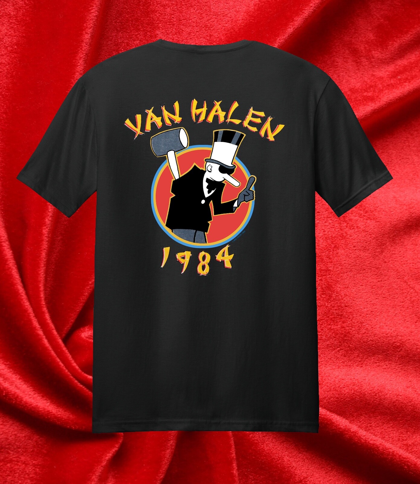 Panama Vintage 1984 Tour JERSEY T-SHIRT FREE SHIP USA Jump