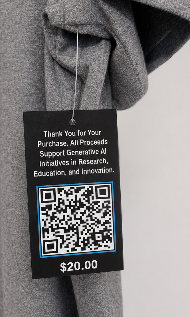 GAIRI – Generative AI Research Institute Unisex Graphic T-Shirt Navy or Gray