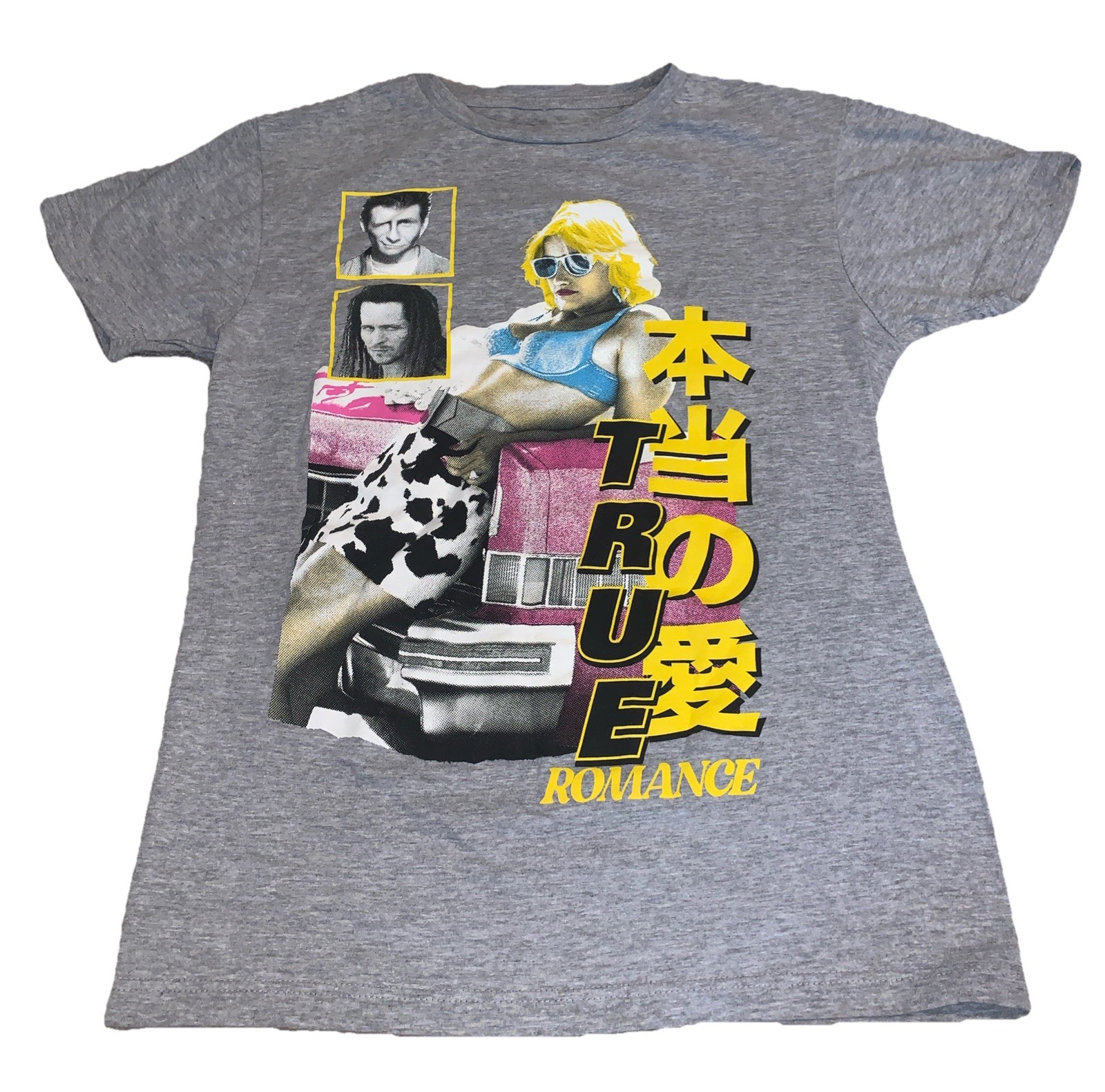 New True Romance Kanji Clarance Alabama Drexl Mens Vintage Classic T-Shirt