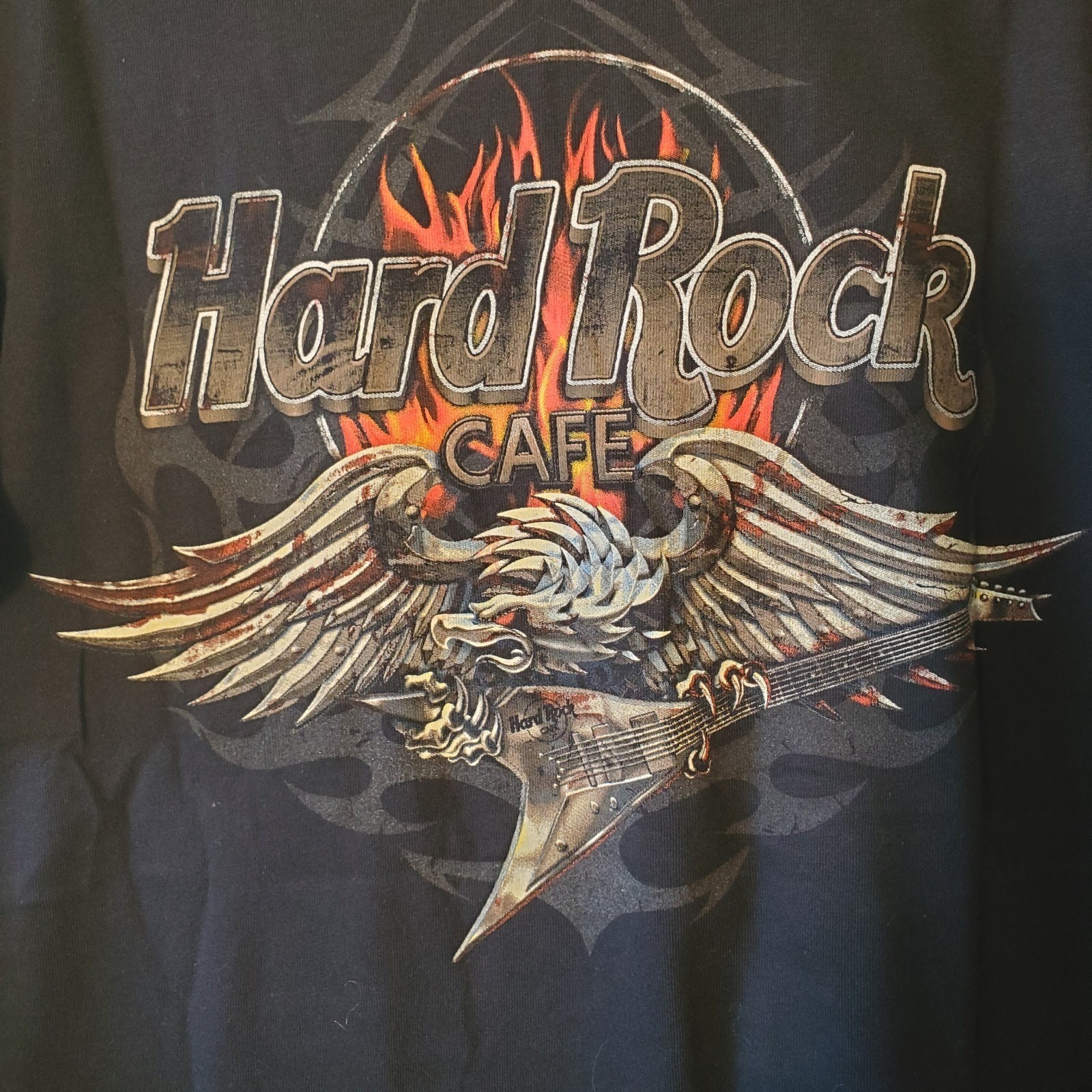 Hard Rock Cafe Kuwait Vintage Short Sleeve Black T-shirt Size S Deadstock