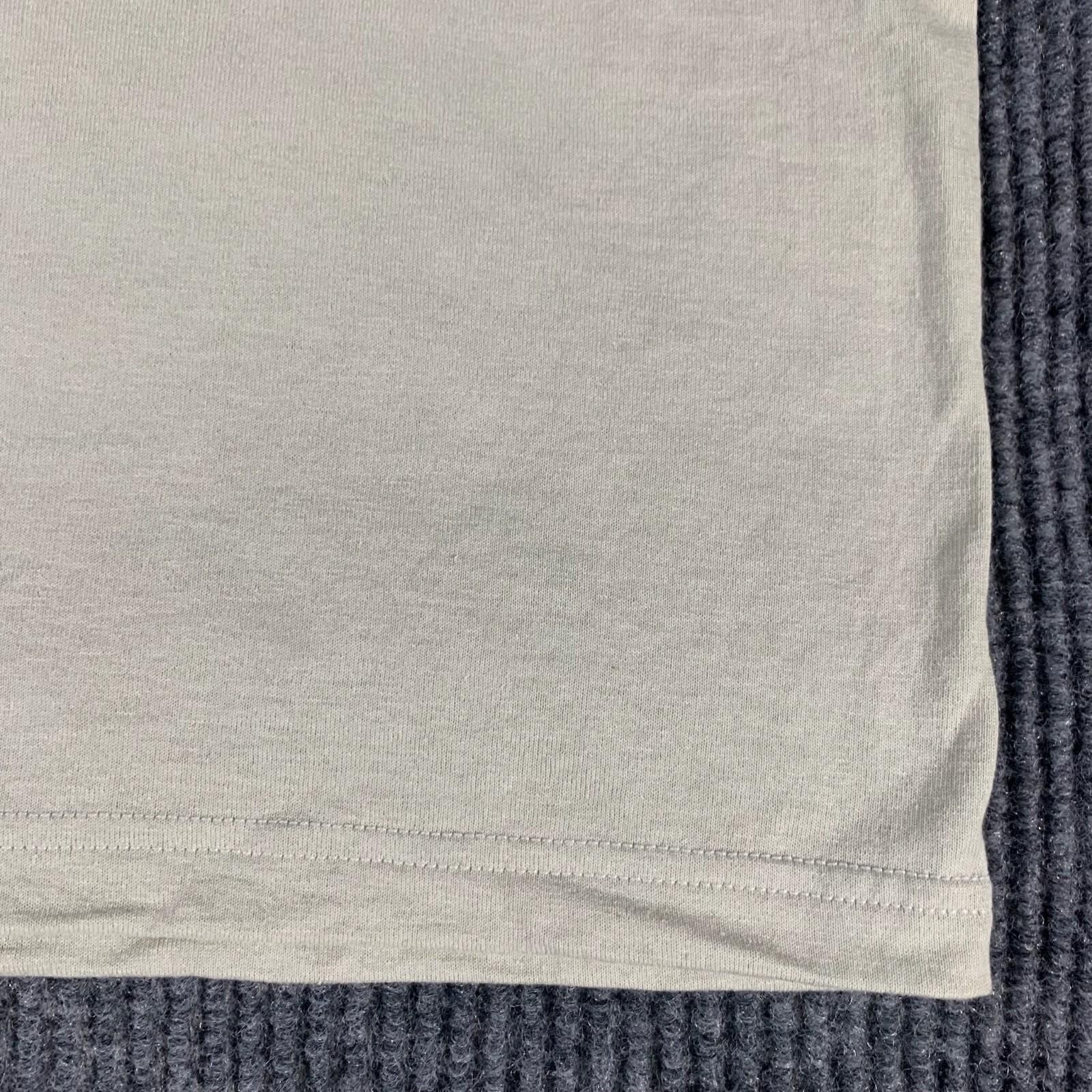 VTG Fruit of the Loom T Shirt Mens Large Beige Y2K Mackinac Bridge Labor Day USA