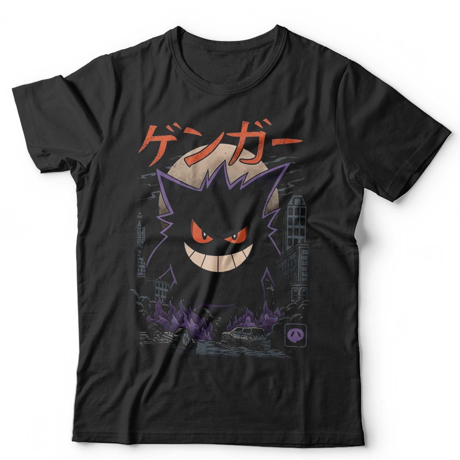 Dark Ghost Kaiju Unisex TShirt S-5XL Anime Geek Poke Cartoon Japanese