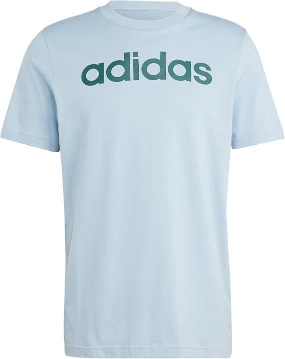 adidas Men’s Essentials Single Jersey Linear Embroidered Logo T, X-Large New!
