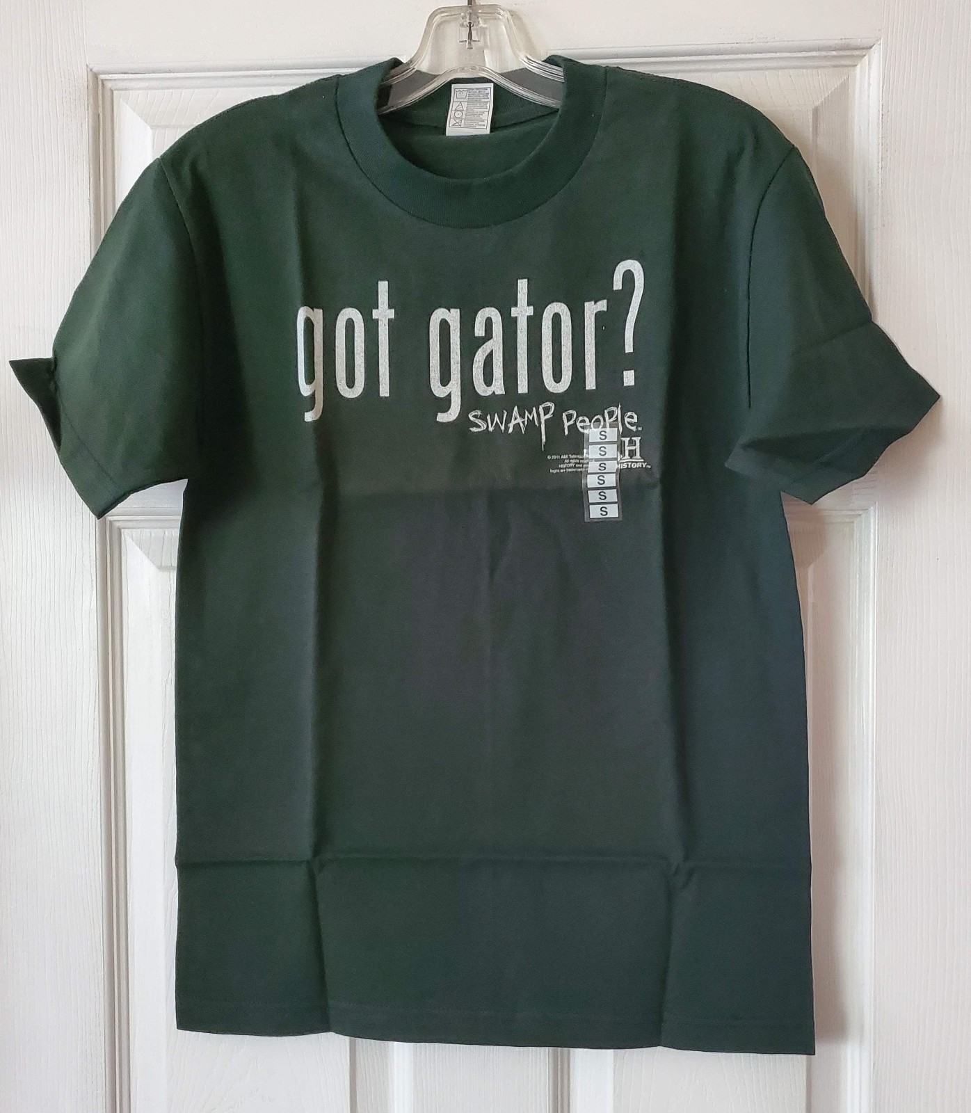 SWAMP PEOPLE GOT GATOR OFFICIALLY LICENSED 2011 ALSTYLE APPAREL TSHIRT S NWT