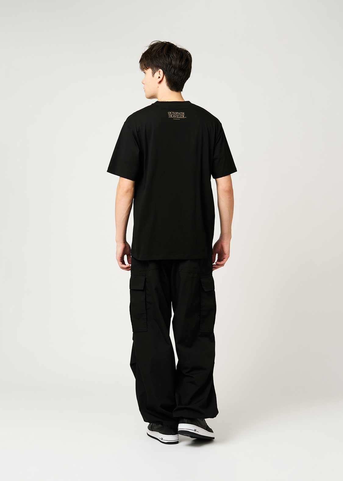 [Graniph] Bravely Default / Octopath Traveler Departure | T-Shirt Black SS-XXL