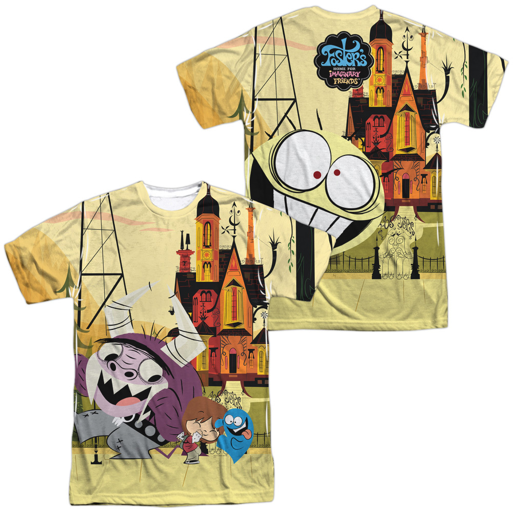 FOSTER’S HOME FOR IMAGINARY FRIENDS Licensed Men’s Graphic Tee Shirt SM-3XL
