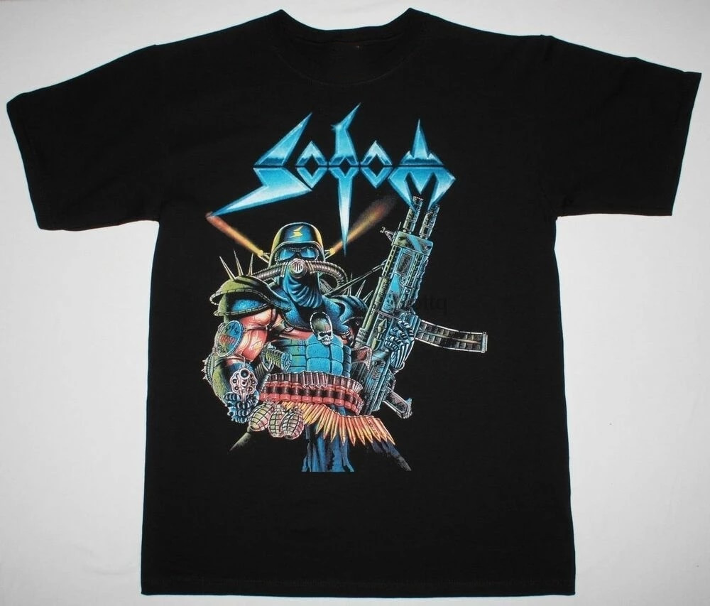 Retro SODOM Band 80s 90s Cotton All Size Shirt