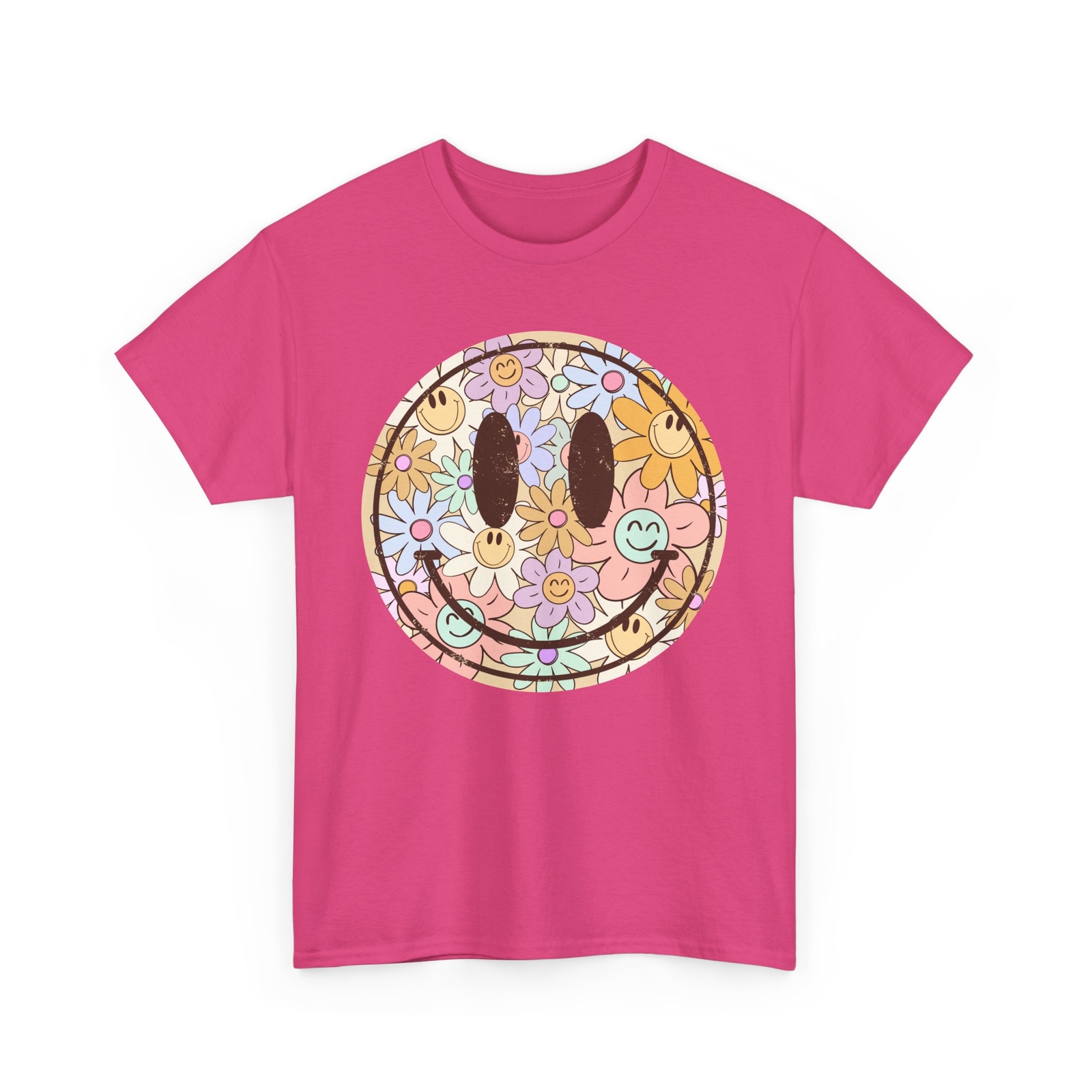 Elegant Floral T-Shirt – Sophisticated Flower Tee for Stylish Outfits