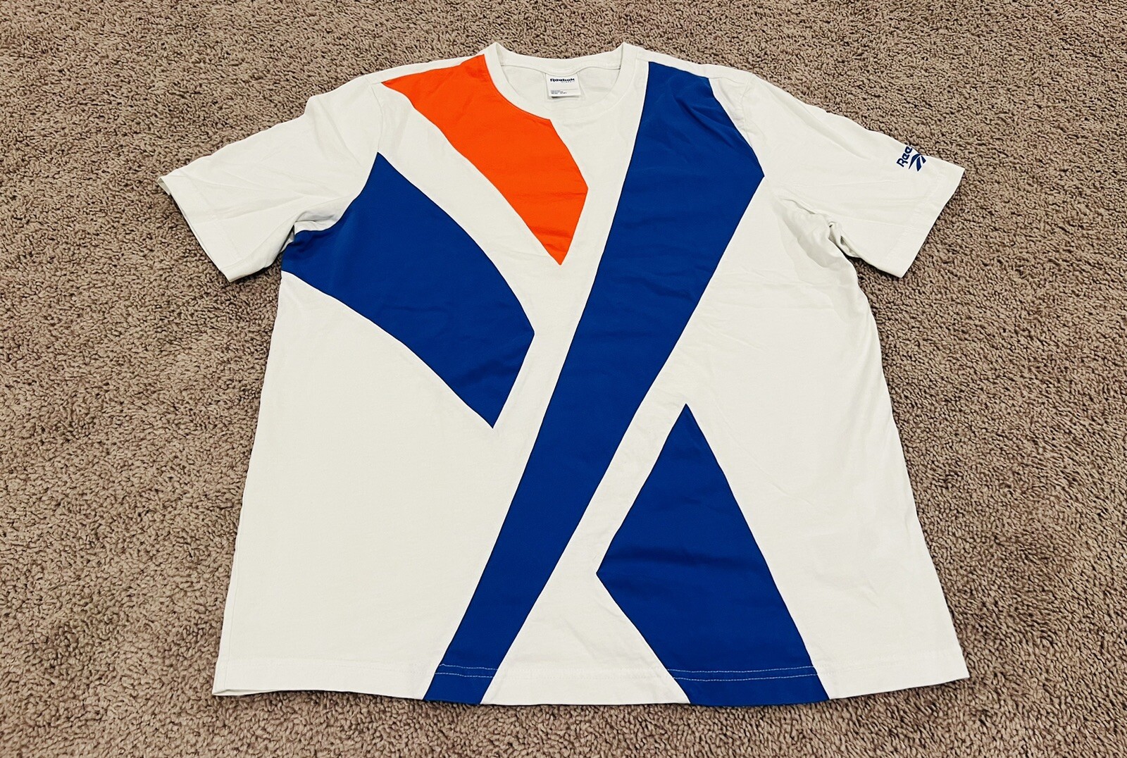 Reebok Classic Big Logo T Shirt Adult Medium Retro