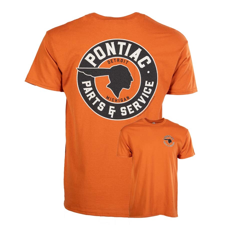 Pontiac Parts & Service Texas Orange T-Shirt