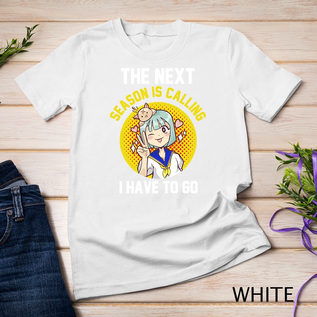 Anime Season Girl T-Shirt Unisex T-shirt