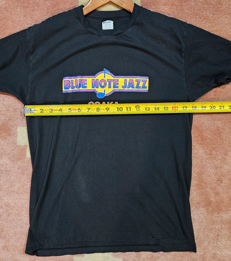 Blue Note Jazz Osaka Japan Shirt Size Large Slim Made In Japan Vintage Gentle