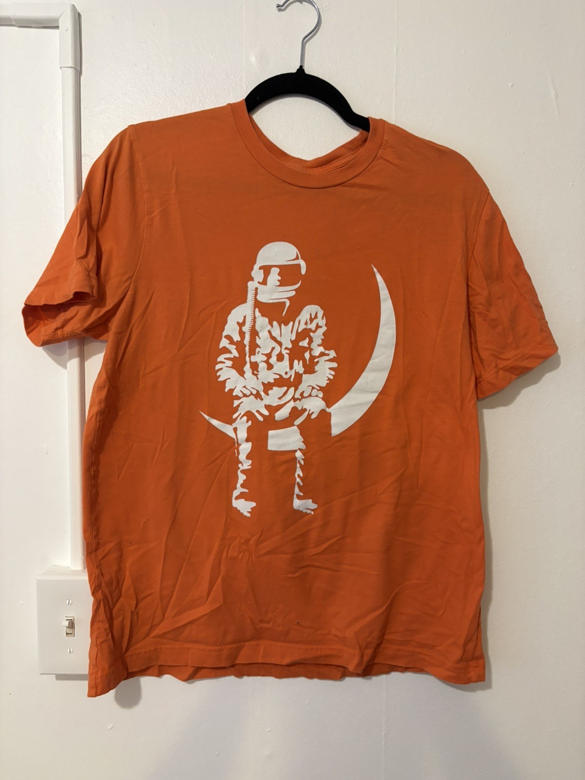 Angels and Airwaves Orange T Shirt Men’s L LOVE ERA
